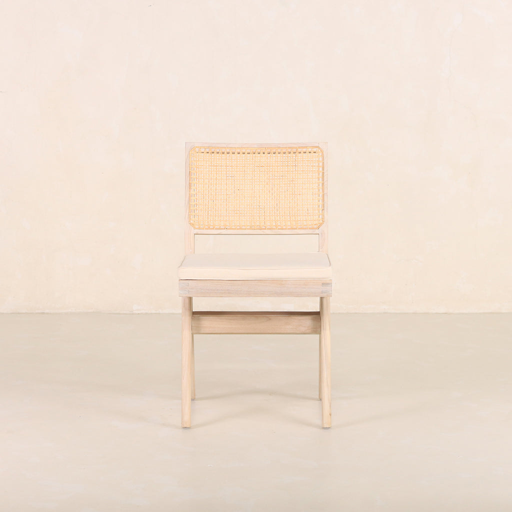 Capitol Cane Chair Sun-Bleached Oil