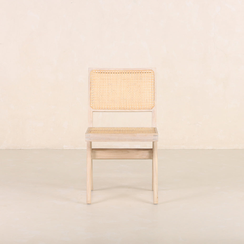 Capitol Cane Chair Sun-Bleached Oil