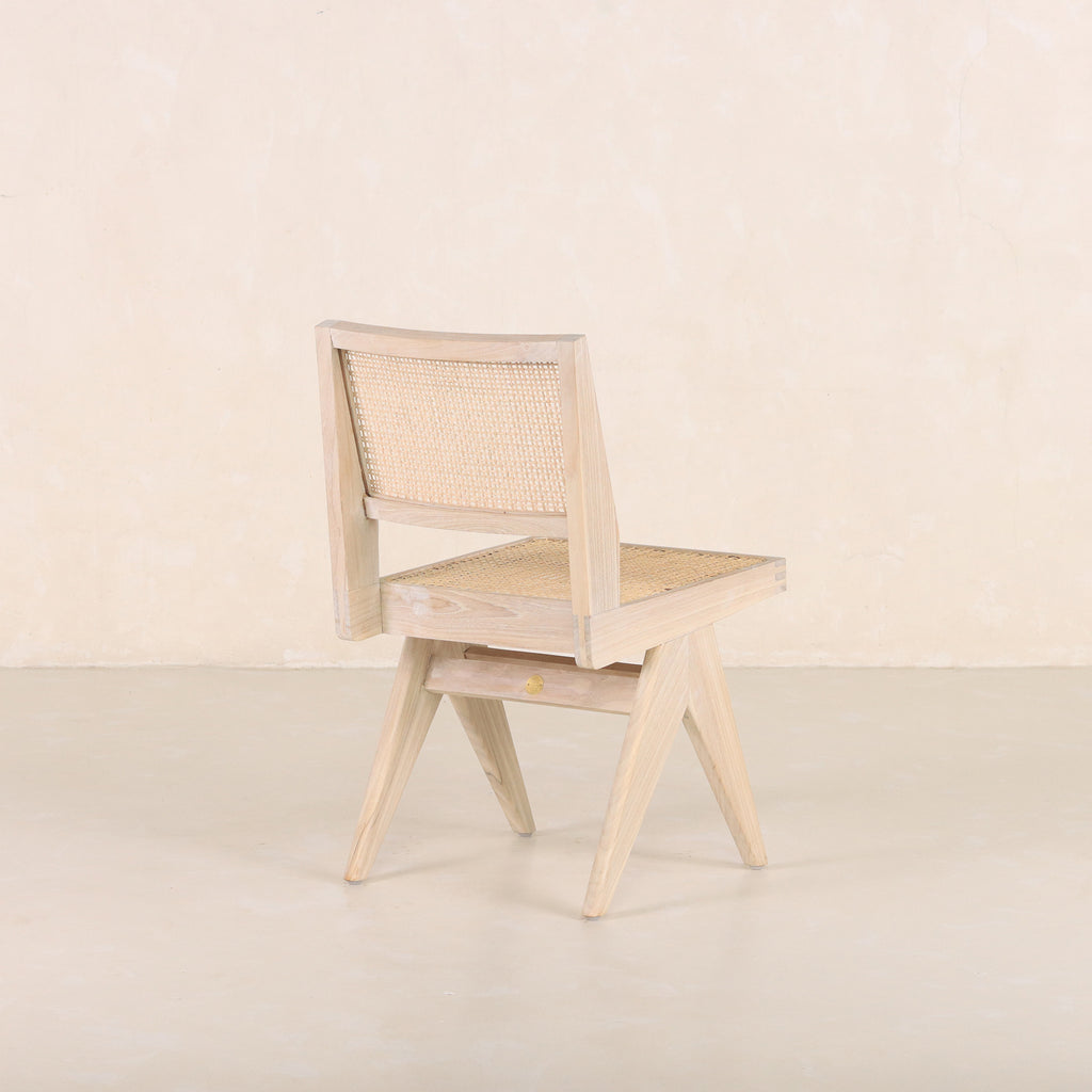 Capitol Cane Chair Sun-Bleached Oil