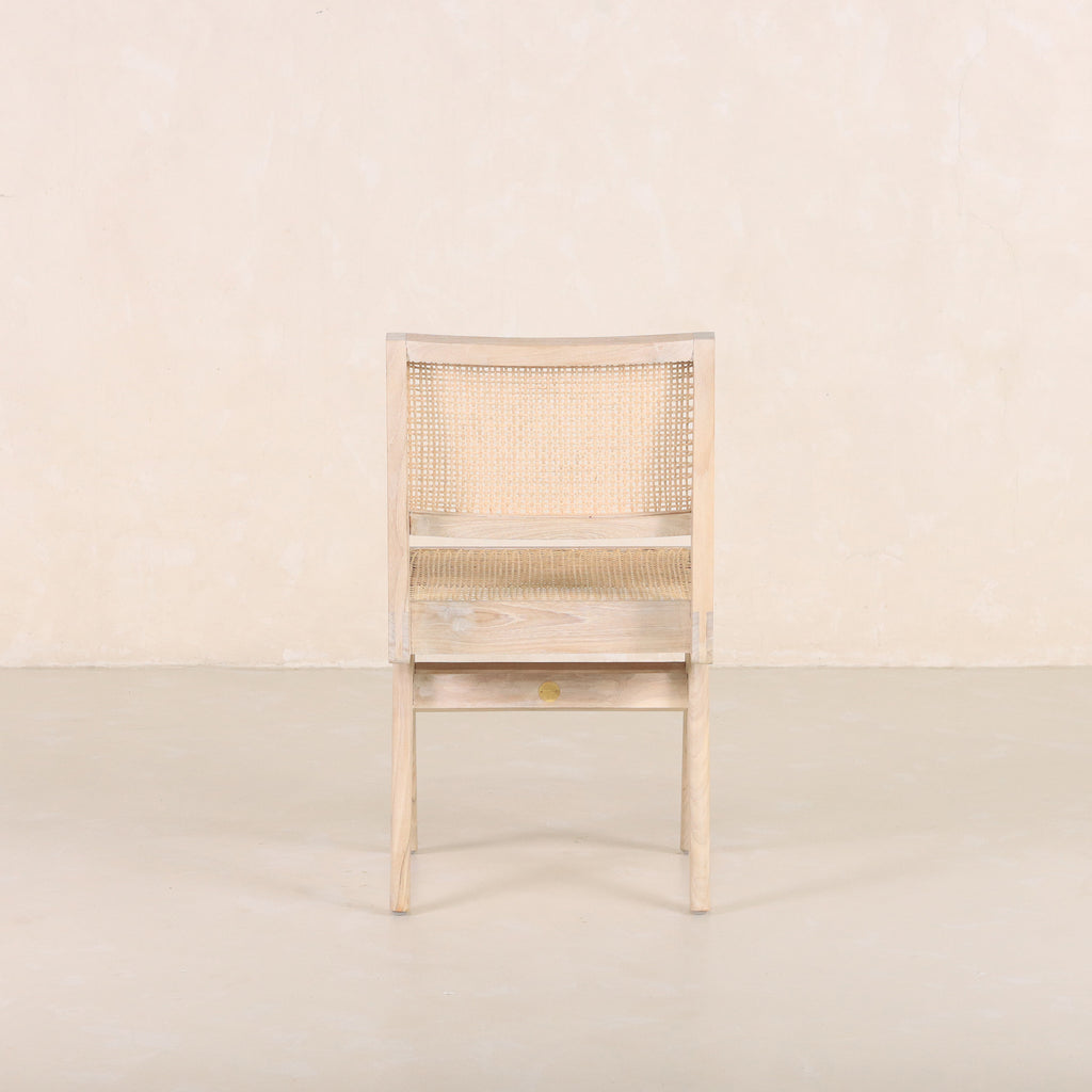 Capitol Cane Chair Sun-Bleached Oil