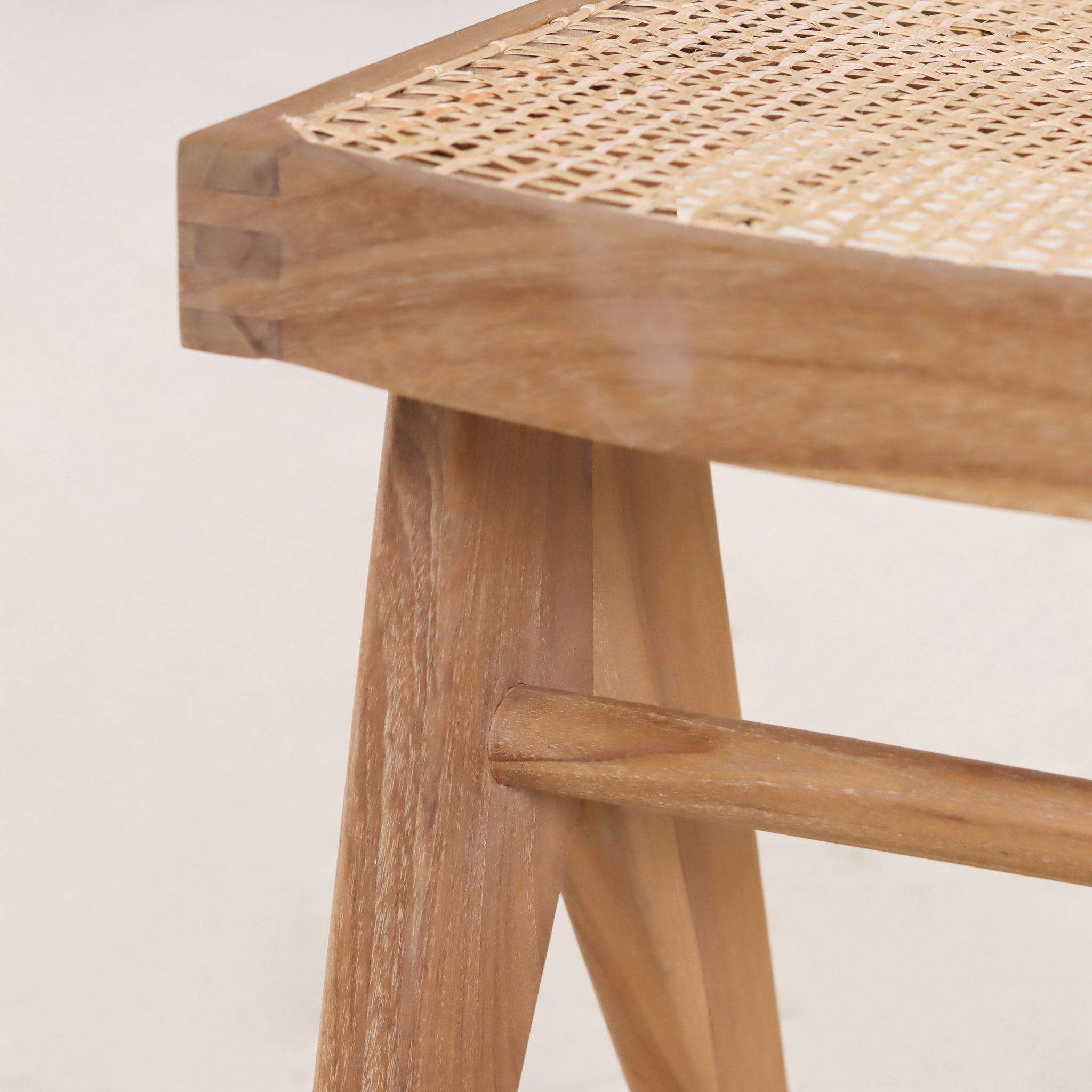 Low Cane Stool – TreeHause