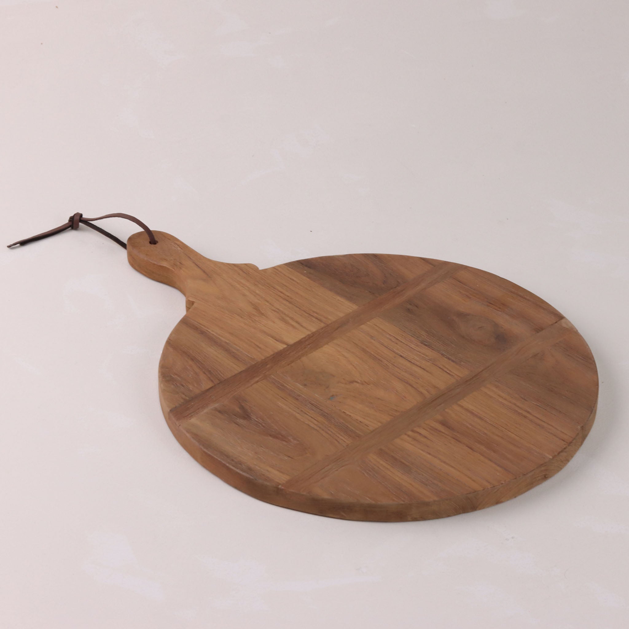 Teak Cutting Board - Rounded Rectangle Chopping