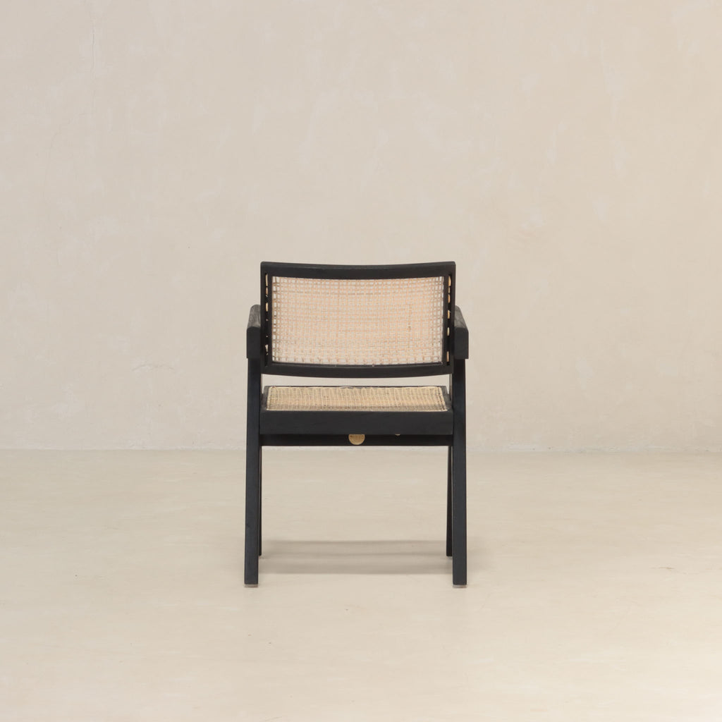 Capitol Cane Children's Armchair Black Teak